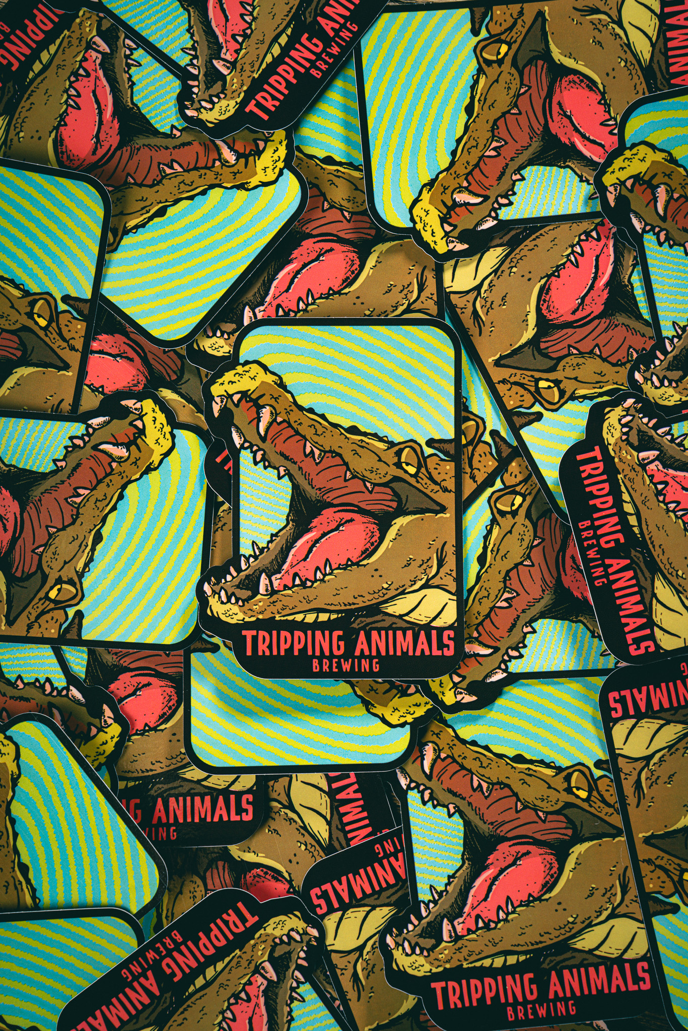 EV Sticker Tripping Animals Online Shop