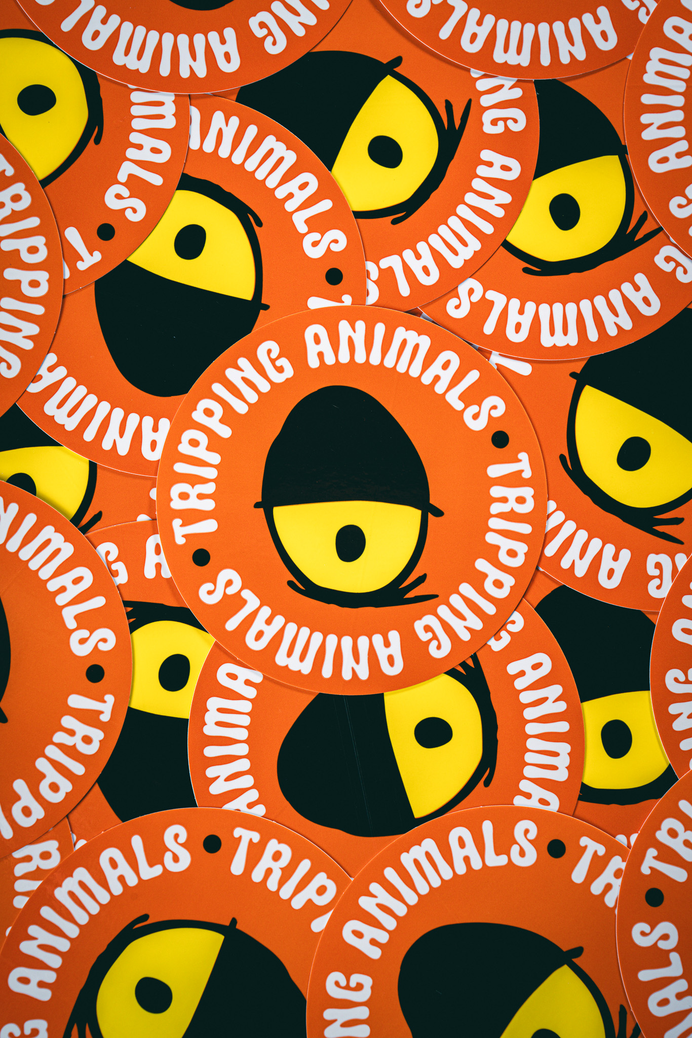 Eye Round Sticker