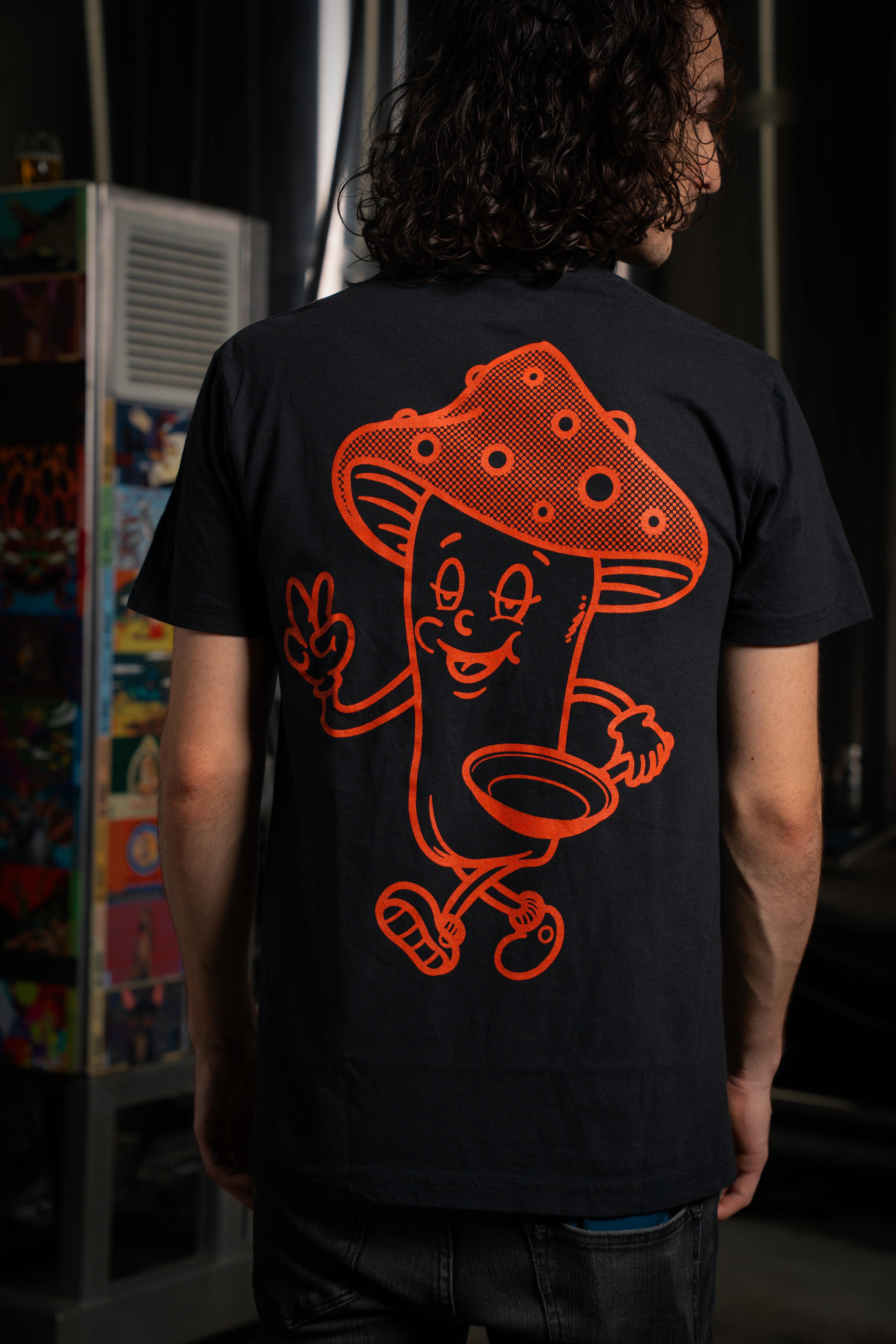 Trippy Kitchen Black T-shirt