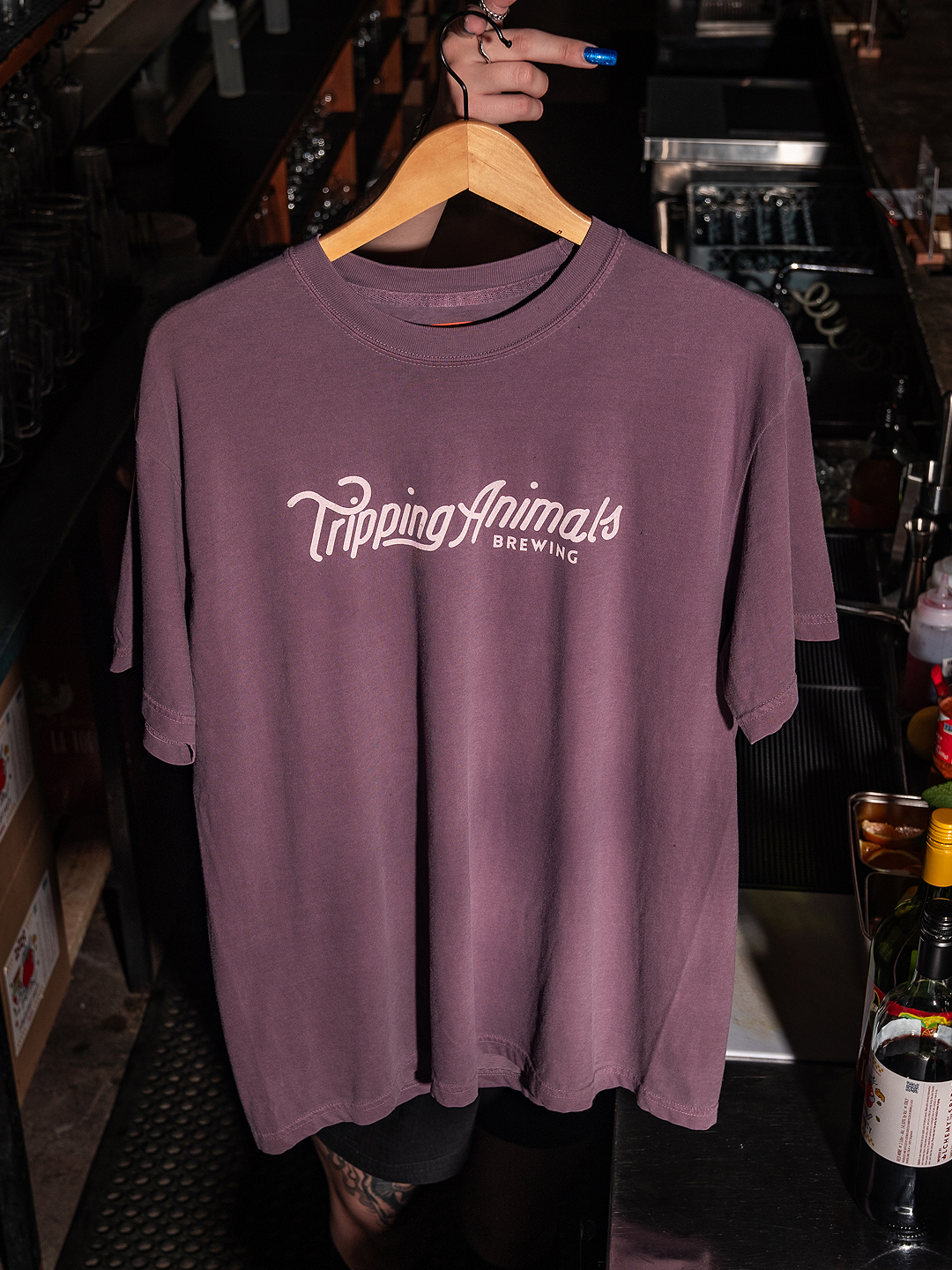 SOFT PINK LOGO TEE