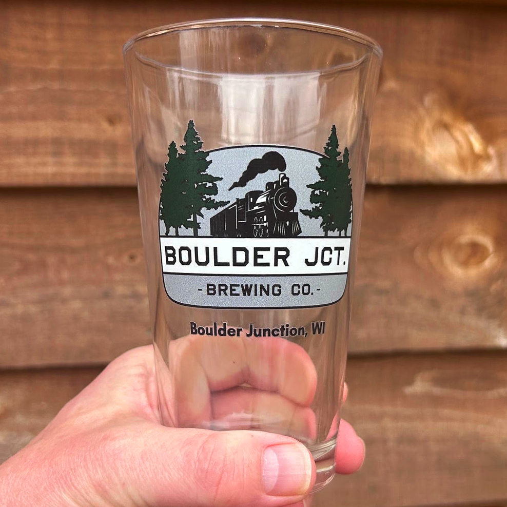 BJBC Logo Pint Glass