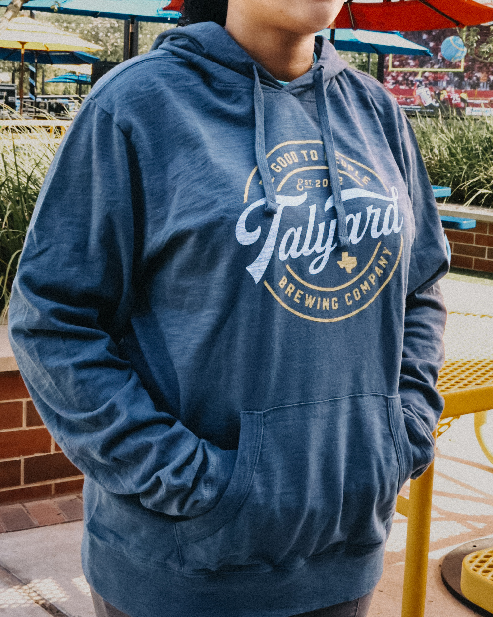 Blue-Grey Talyard pullover