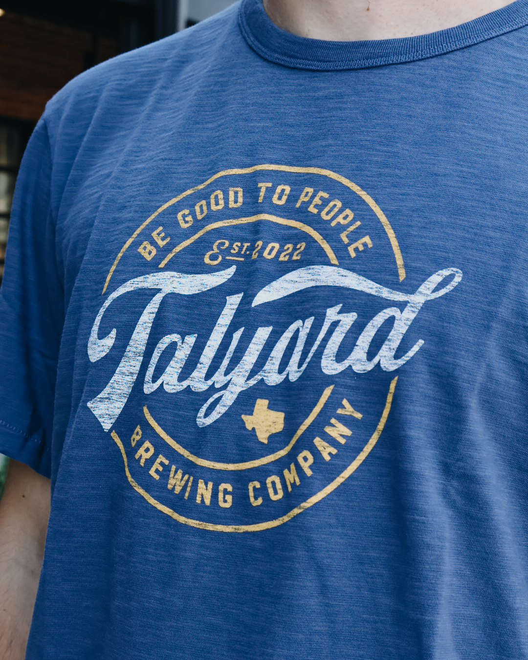 Blue Talyard Circle Logo Tee