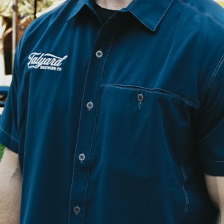 Navy blue Talyard Button-up