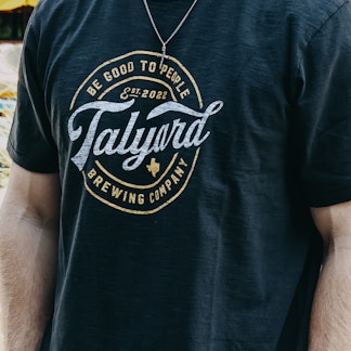 Black Talyard Logo Tee