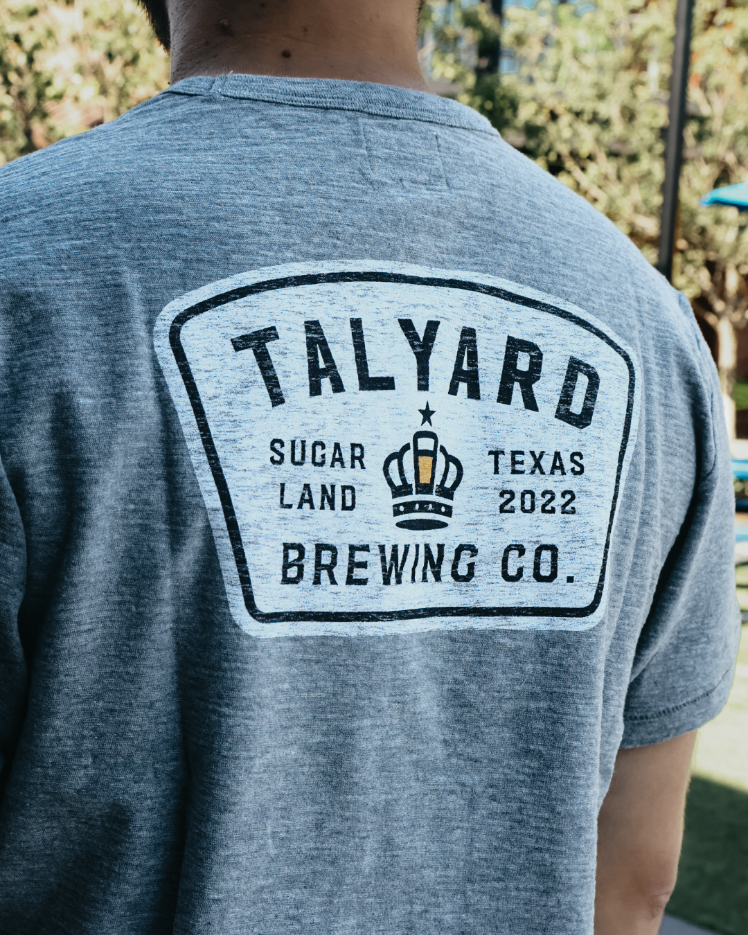 Grey Talyard Badge Tee