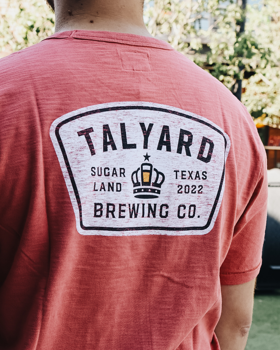 Salmon Talyard Badge Tee