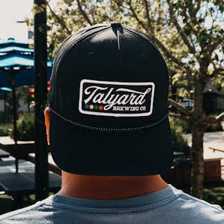 Black Talyard Rope Hat