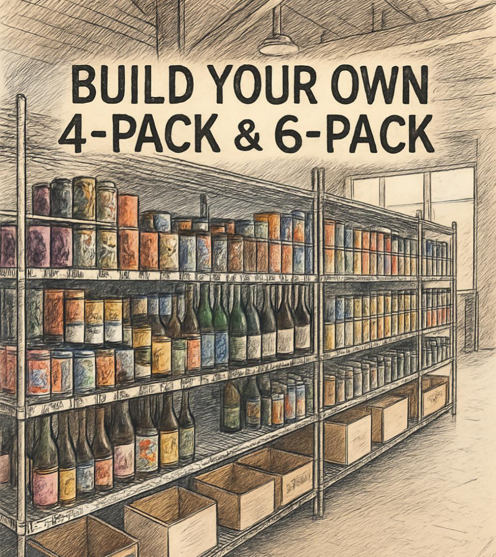 B.Y.O. Case of 4-Packs and 6-Packs