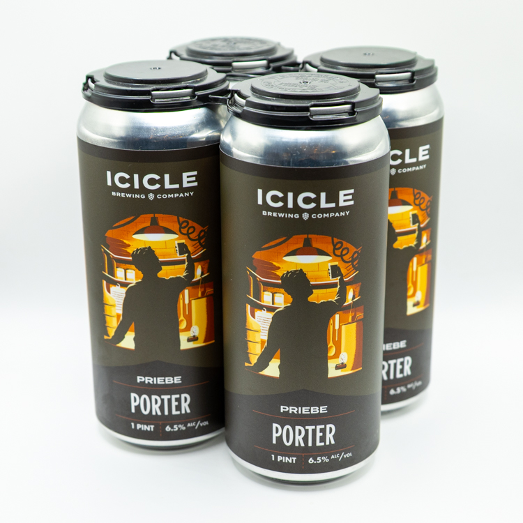 4-pack of Priebe Porter cans