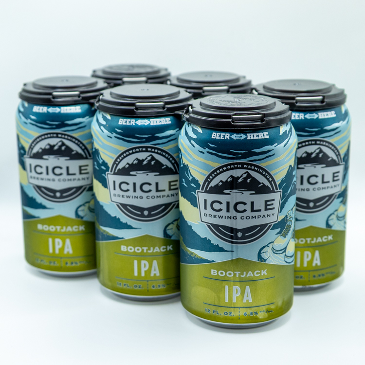 6-pack of Bootjack cans