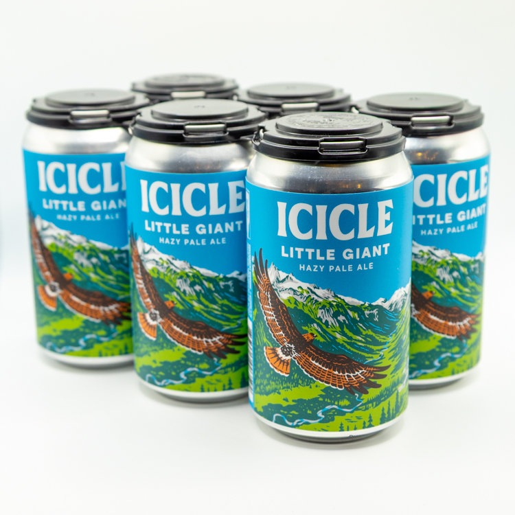 6-pack of Little Giant cans