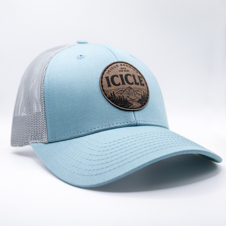 Trucker hat - Richardson 115 Low Pro in Blue & Gray