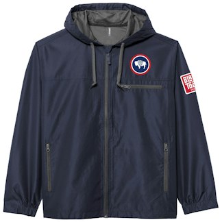 Black Tooth Brewing windbreaker product photo