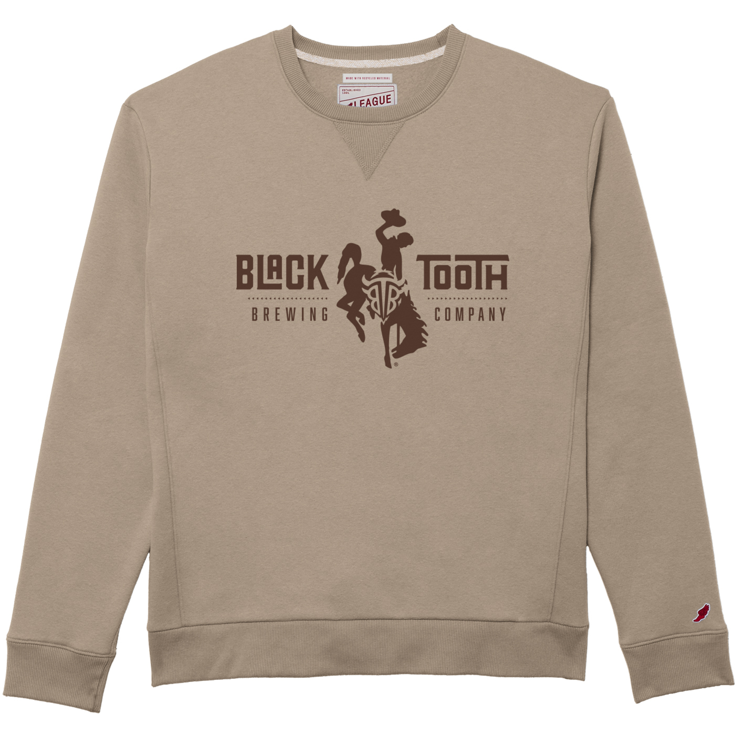 Black Tooth Brewing long sleeve t-shirt product photo