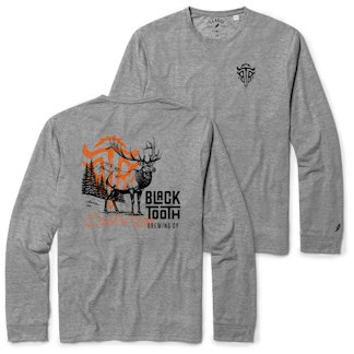 Black Tooth Brewing long sleeve t-shirt product photo