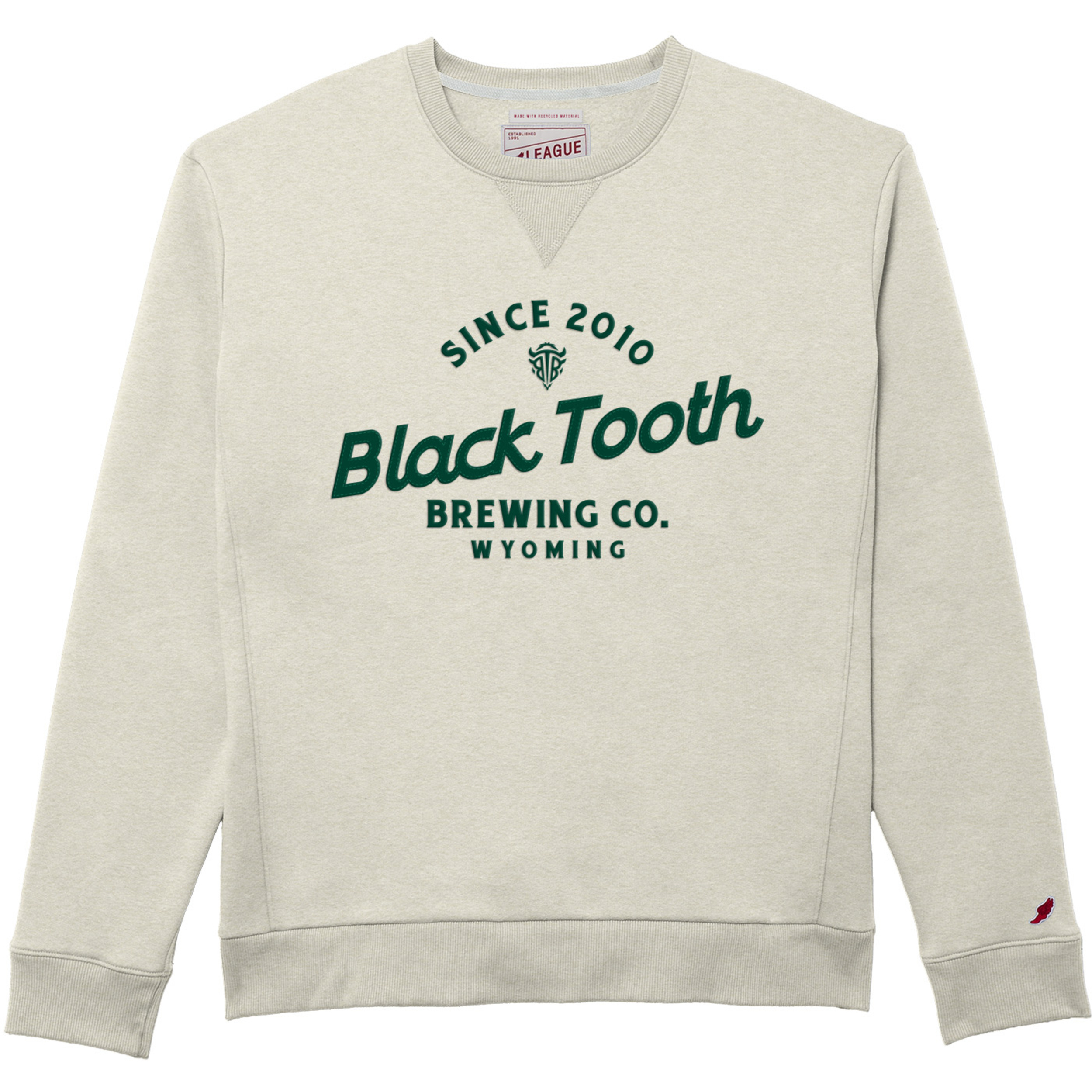 Black Tooth Brewing crew neck sweatshirt product photo