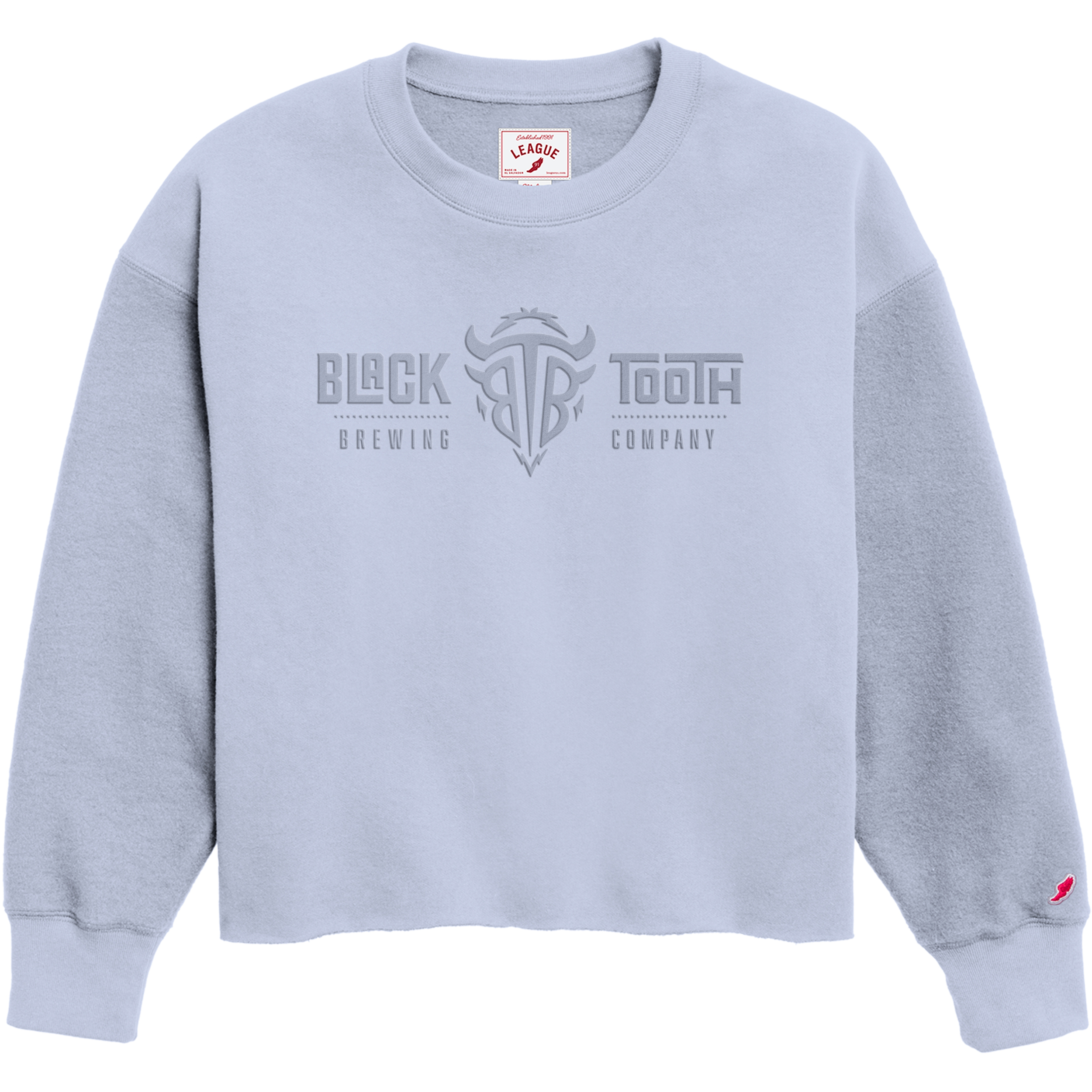 Black Tooth Brewing crew neck sweatshirt product photo