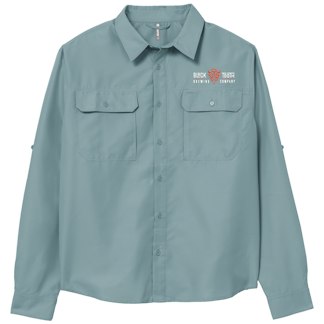 product photo - button down long sleeve shirt