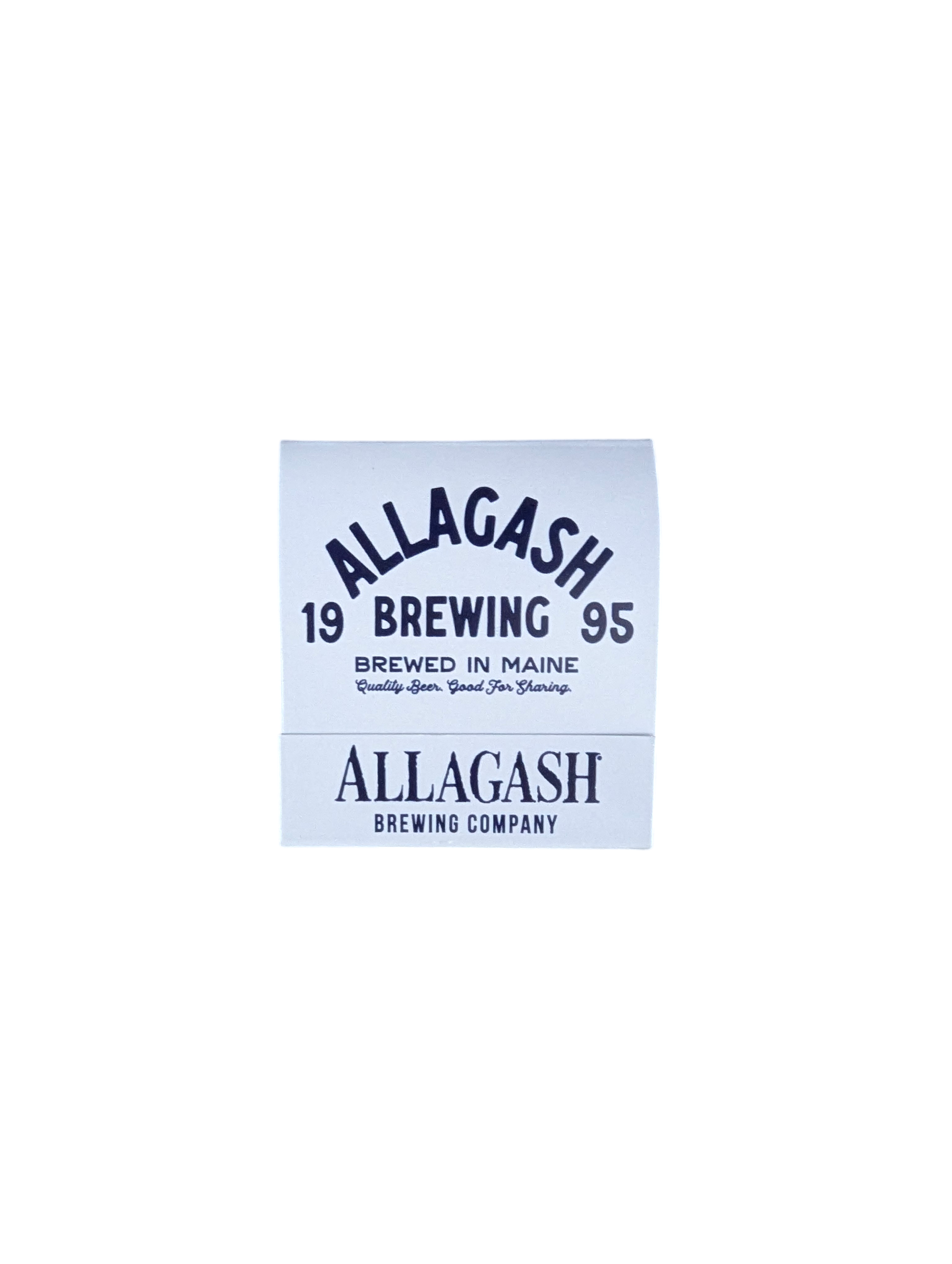 Allagash brewing matchbook