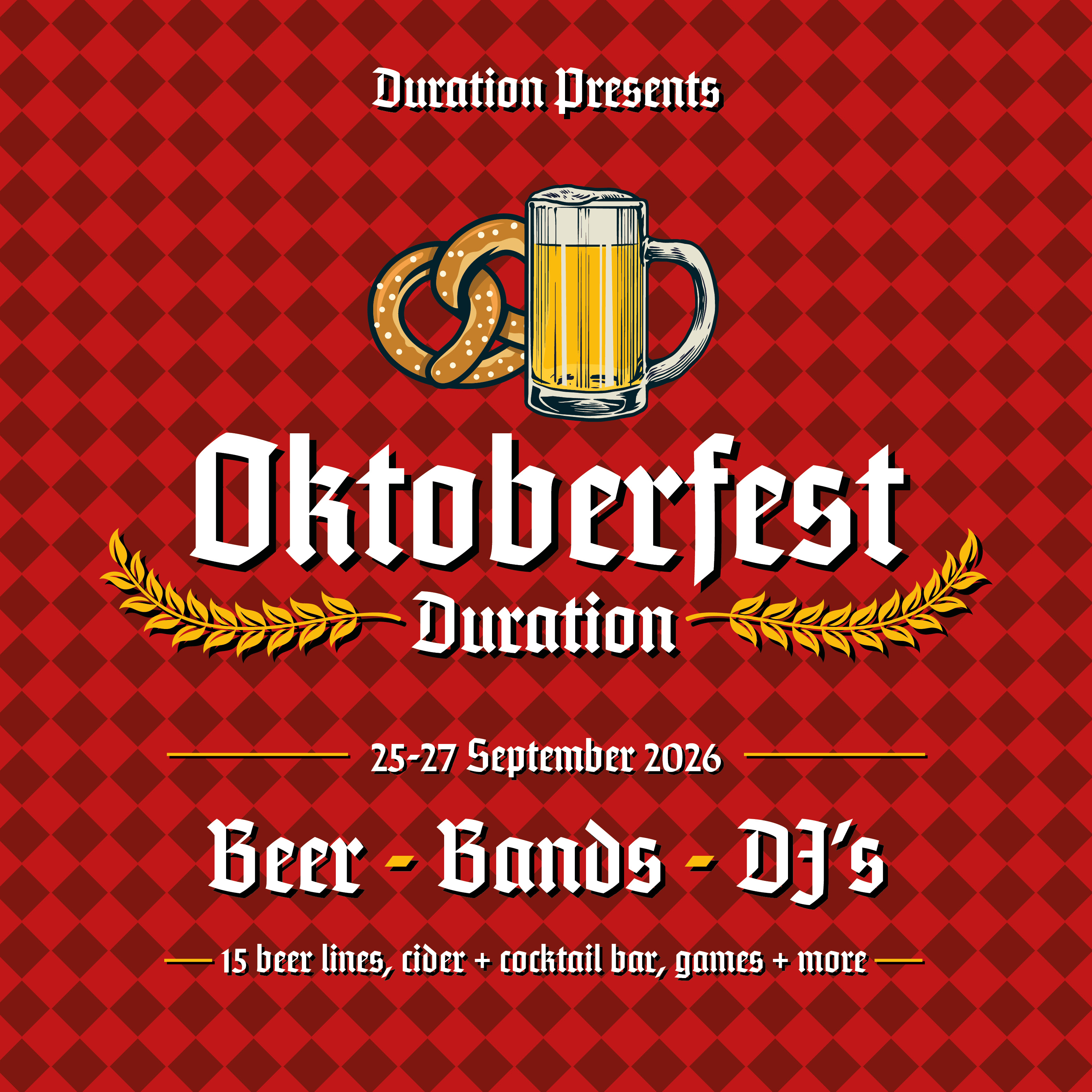 Oktoberfest Tickets - 25-27 Sept 2026