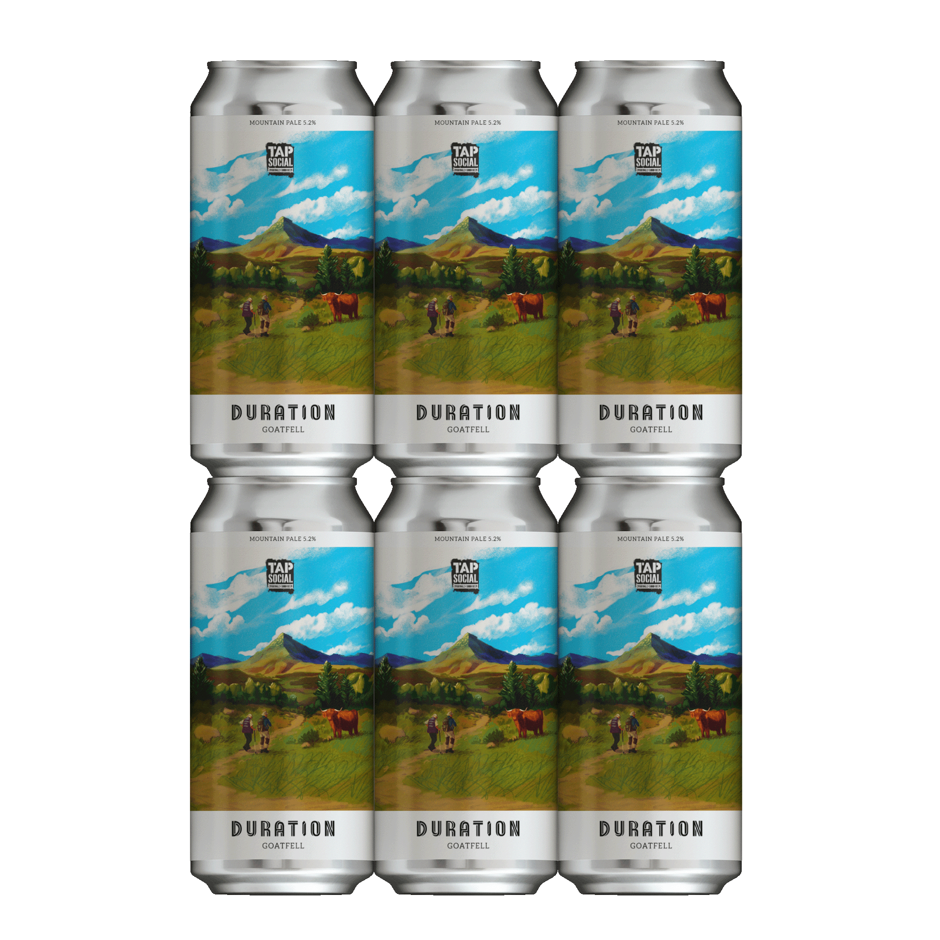 Goatfell 6pk | Mountain Pale 5.2% (Tap Social Collab)