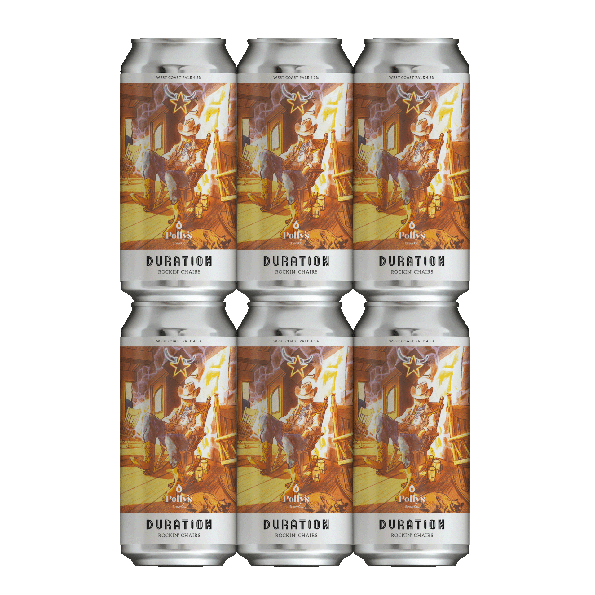 Rockin' Chairs 6pk | West Coast Pale 4.3% (Polly's Collab