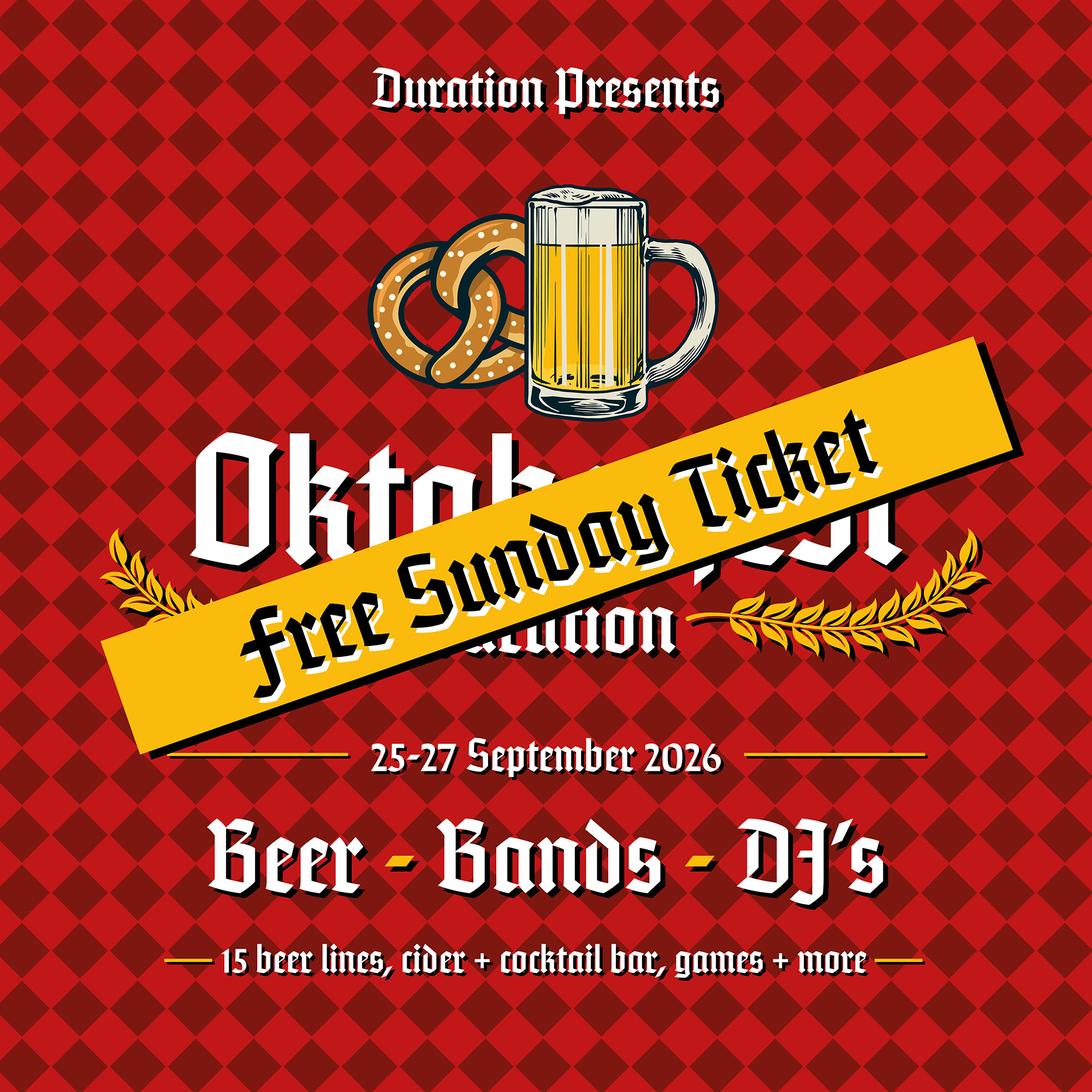 Oktoberfest Session Free Ticket (Sunday)