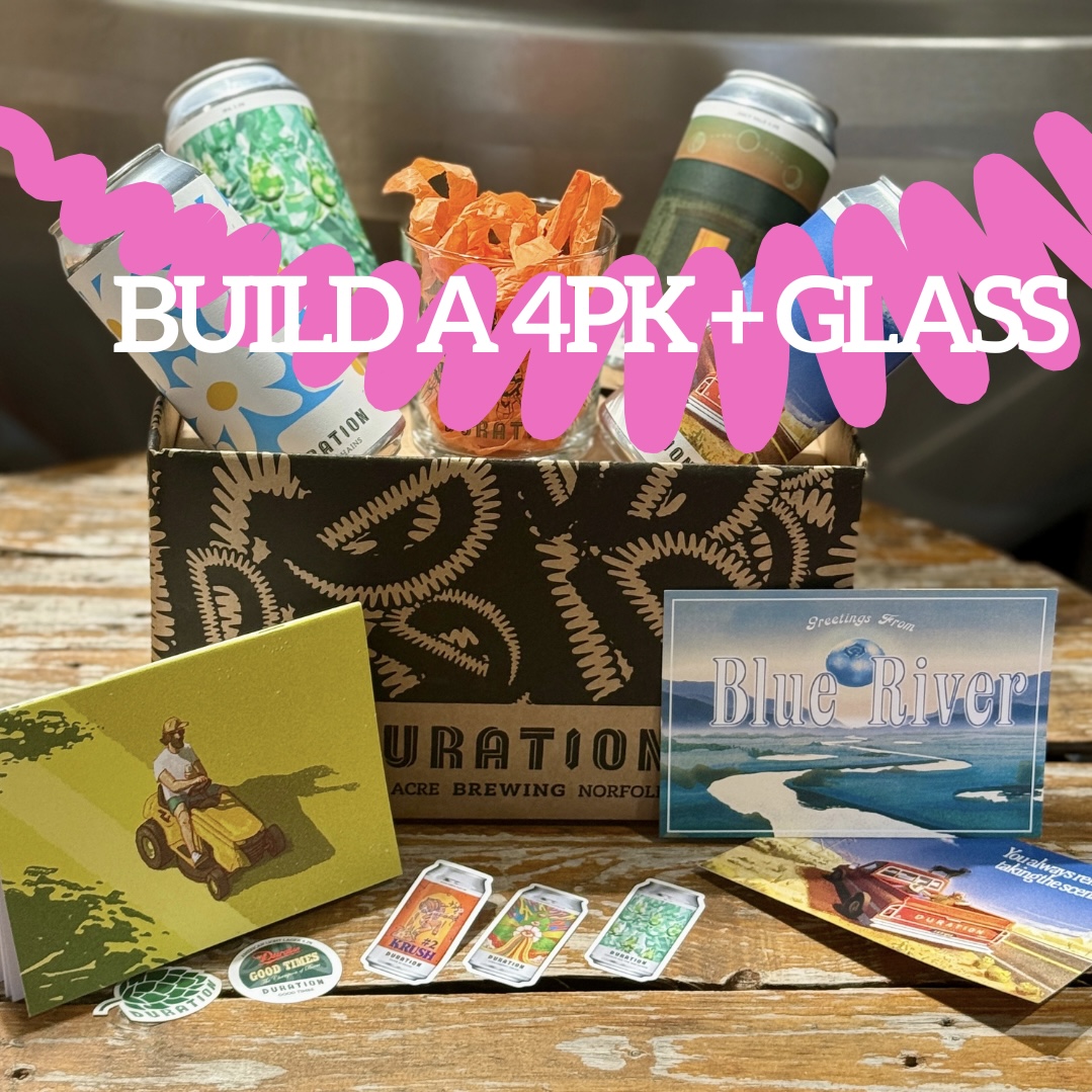 Build a 4pk + Glass Custom Bundle