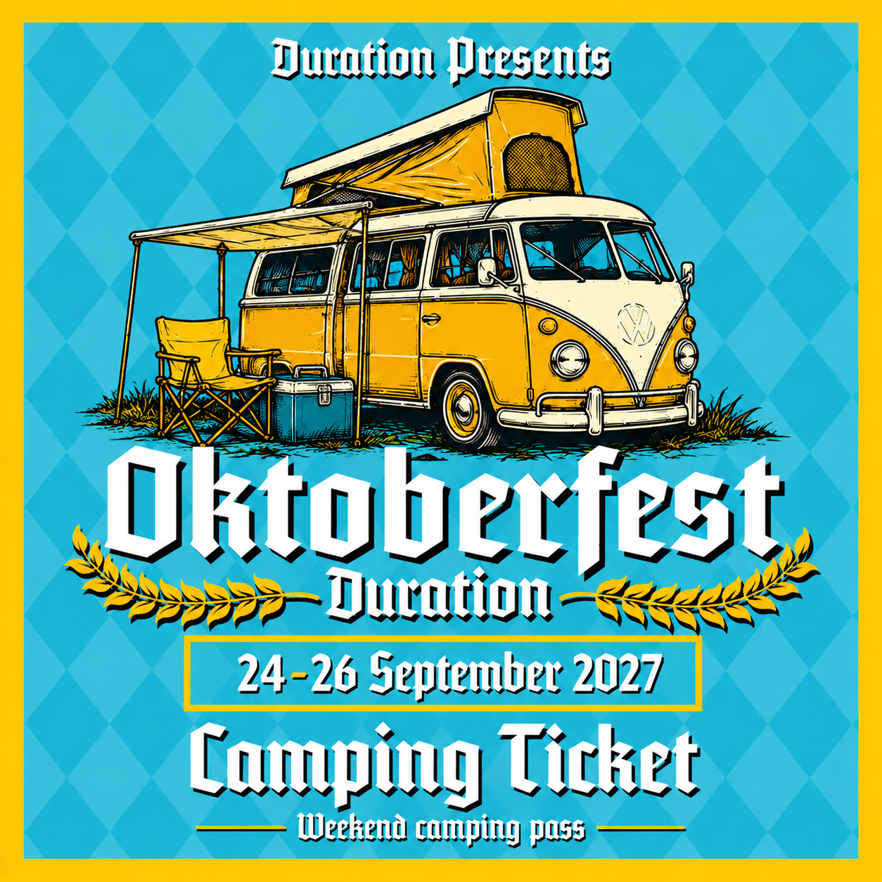 Oktoberfest Camping Ticket