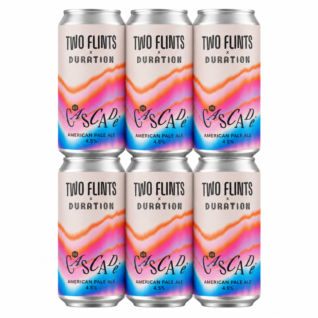 Six-Pack Cascade Pale Ale Cans
