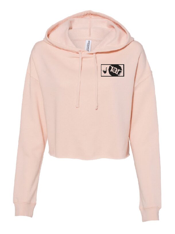 Blush Crop Woman's Hoodie