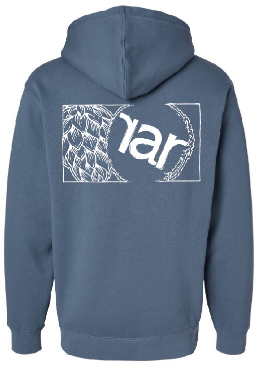 Steel Blue RAR HopBox Hoodie