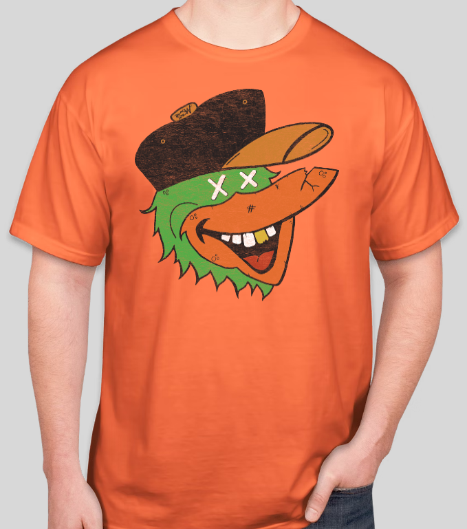 Orange HopBird Shirt