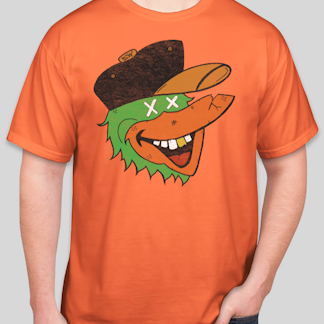 Orange HopBird Shirt
