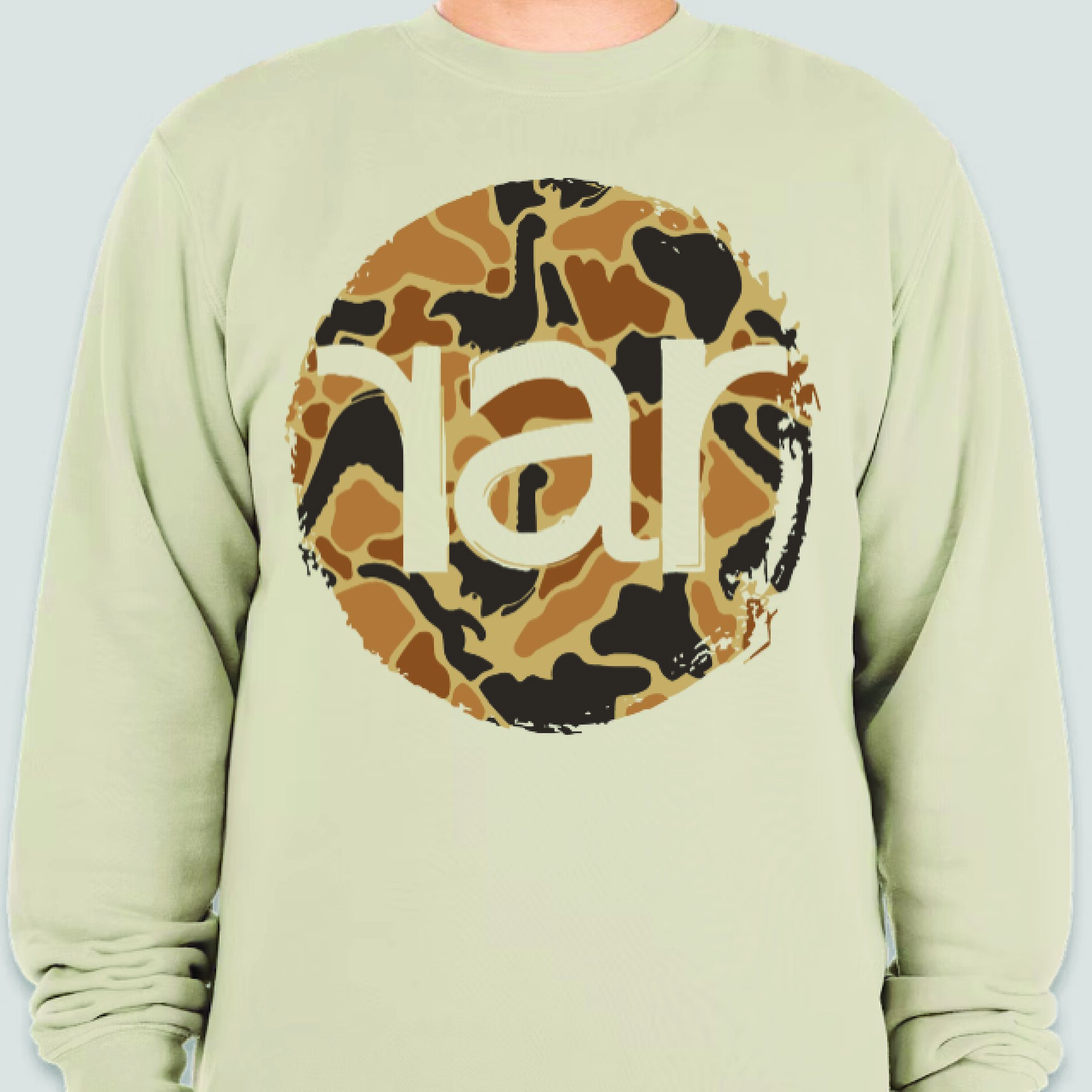 Chessie Camo Crewneck Sweatshirt