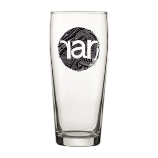 Maori Tribal RAR Logo Glass