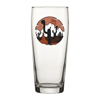 Sedona Sunset Cactus Chessie Glass