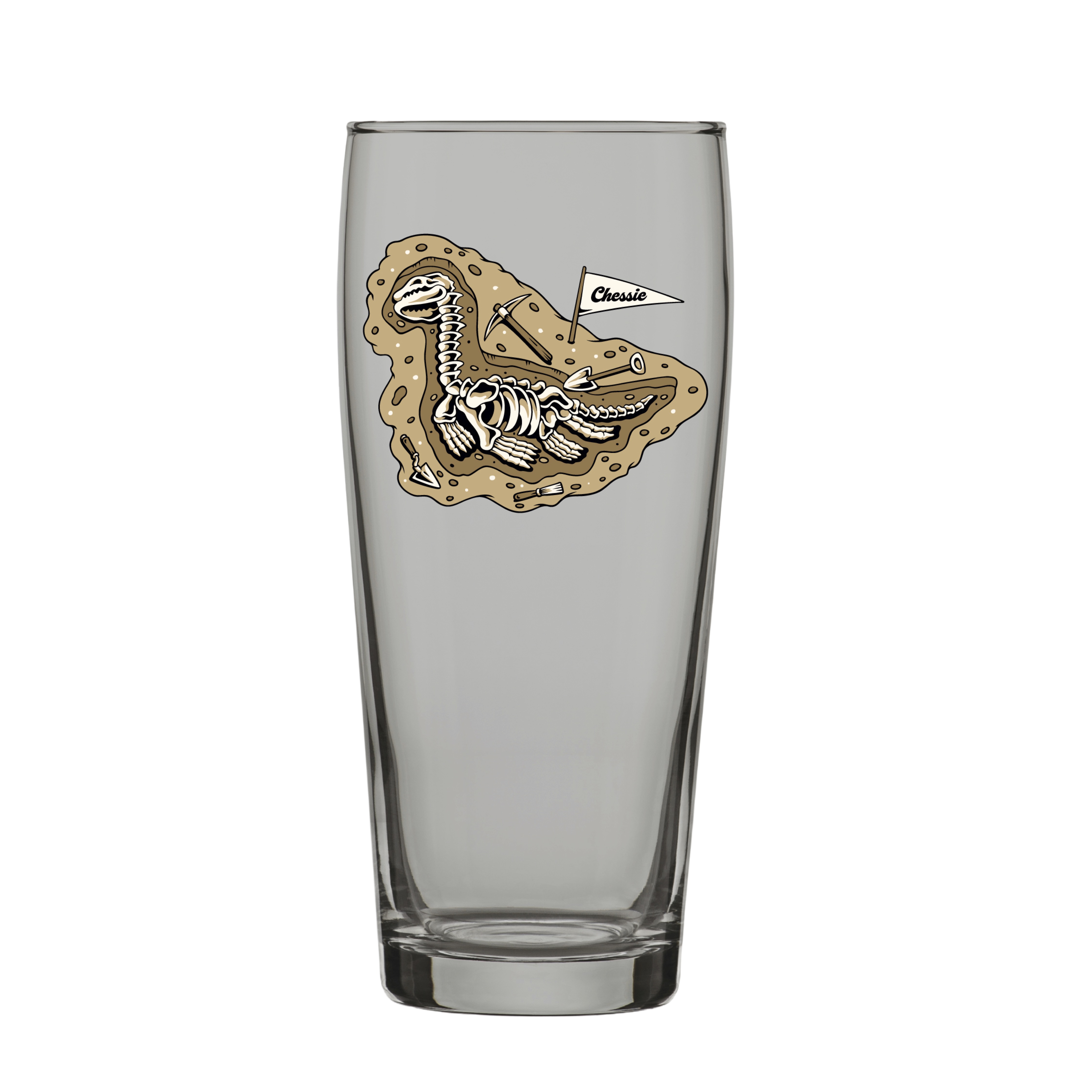 "The Excavation" Glass