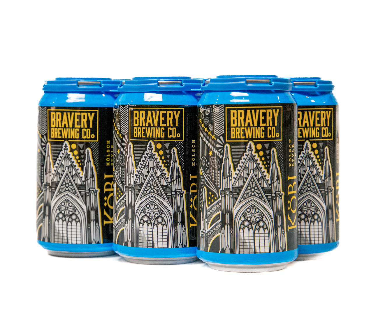 cans of Köbi Kölsch-Style Ale 6-pac