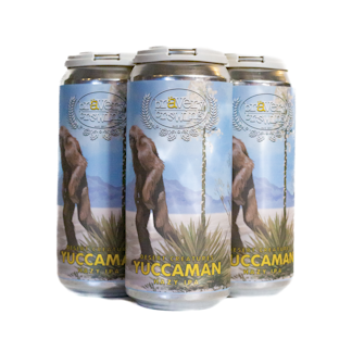 cans of Yuccaman Hazy IPA 4-pack