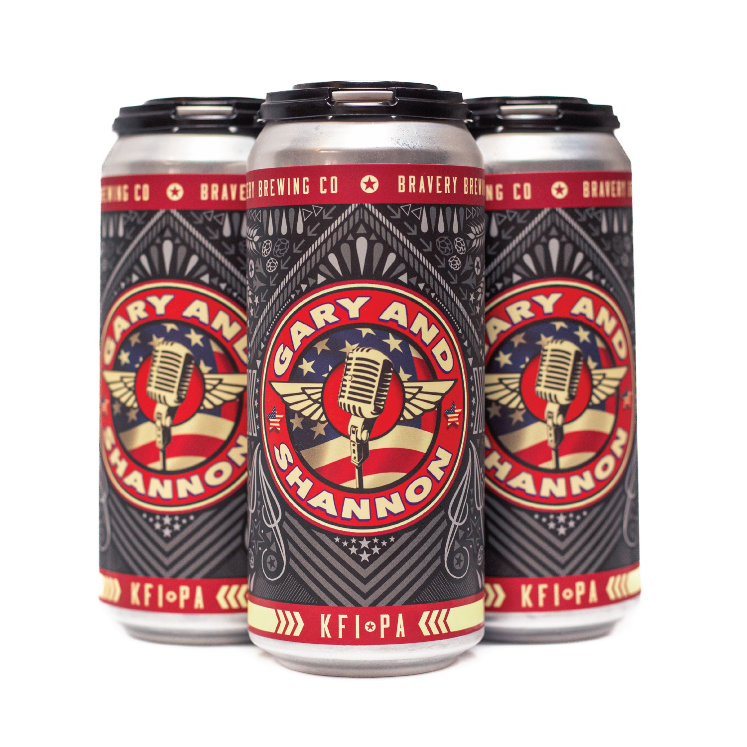 cans of KFI-PA West Coast IPA 4-pack