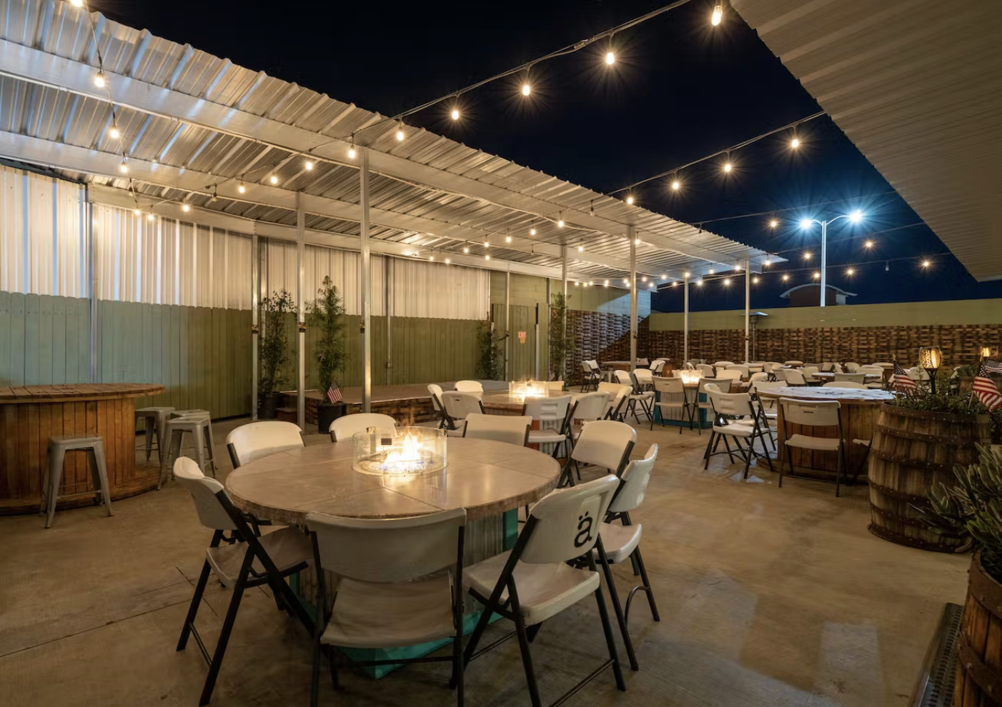 Photo of The Back Patio at Bravery Brewing