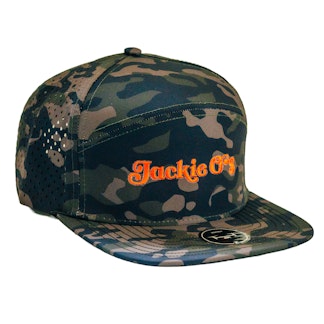 Camo 5 Panel Jackie O's Hat