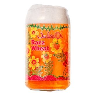 16 oz. Razz Wheat Can Glass