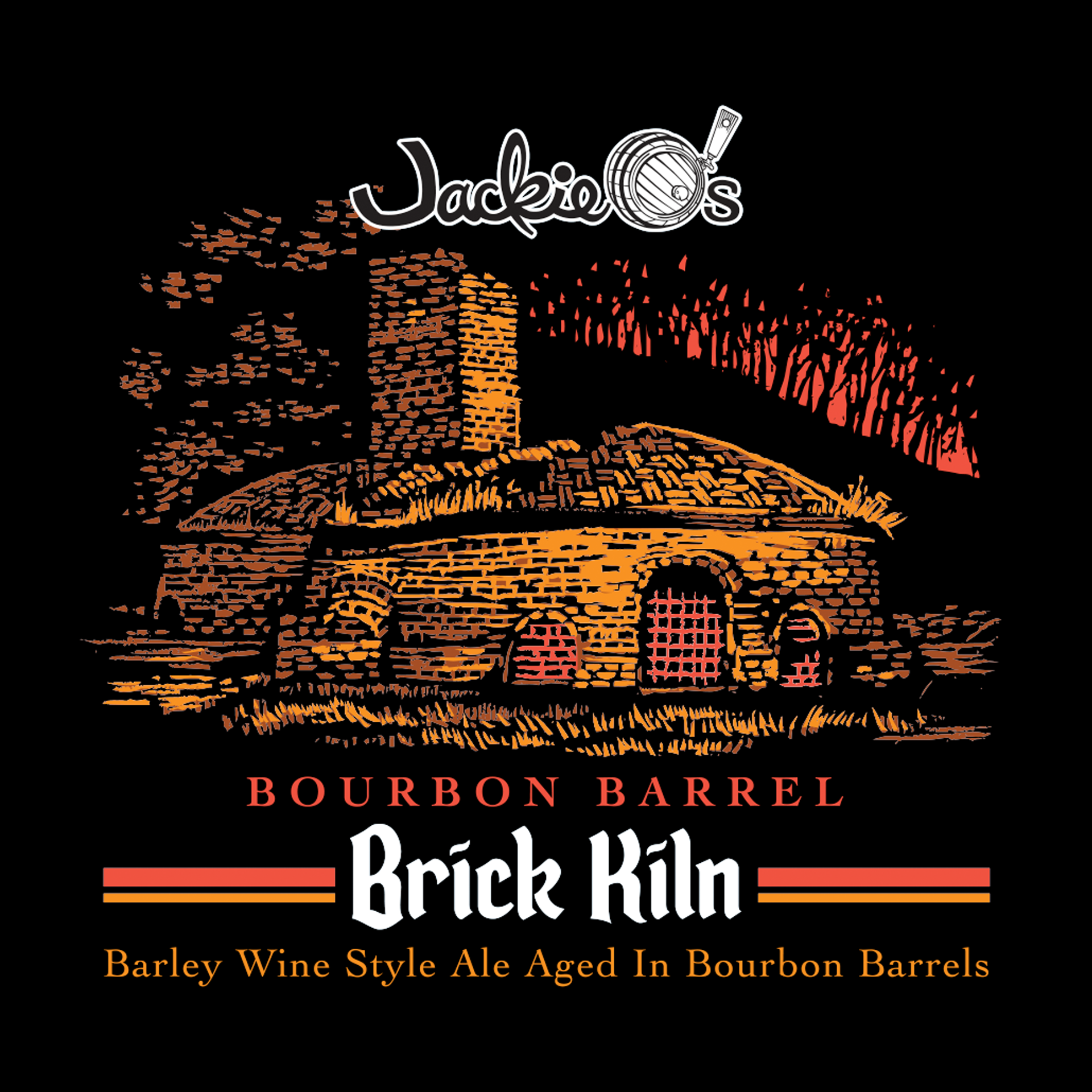 Bourbon Barrel Brick Kiln - Single Can