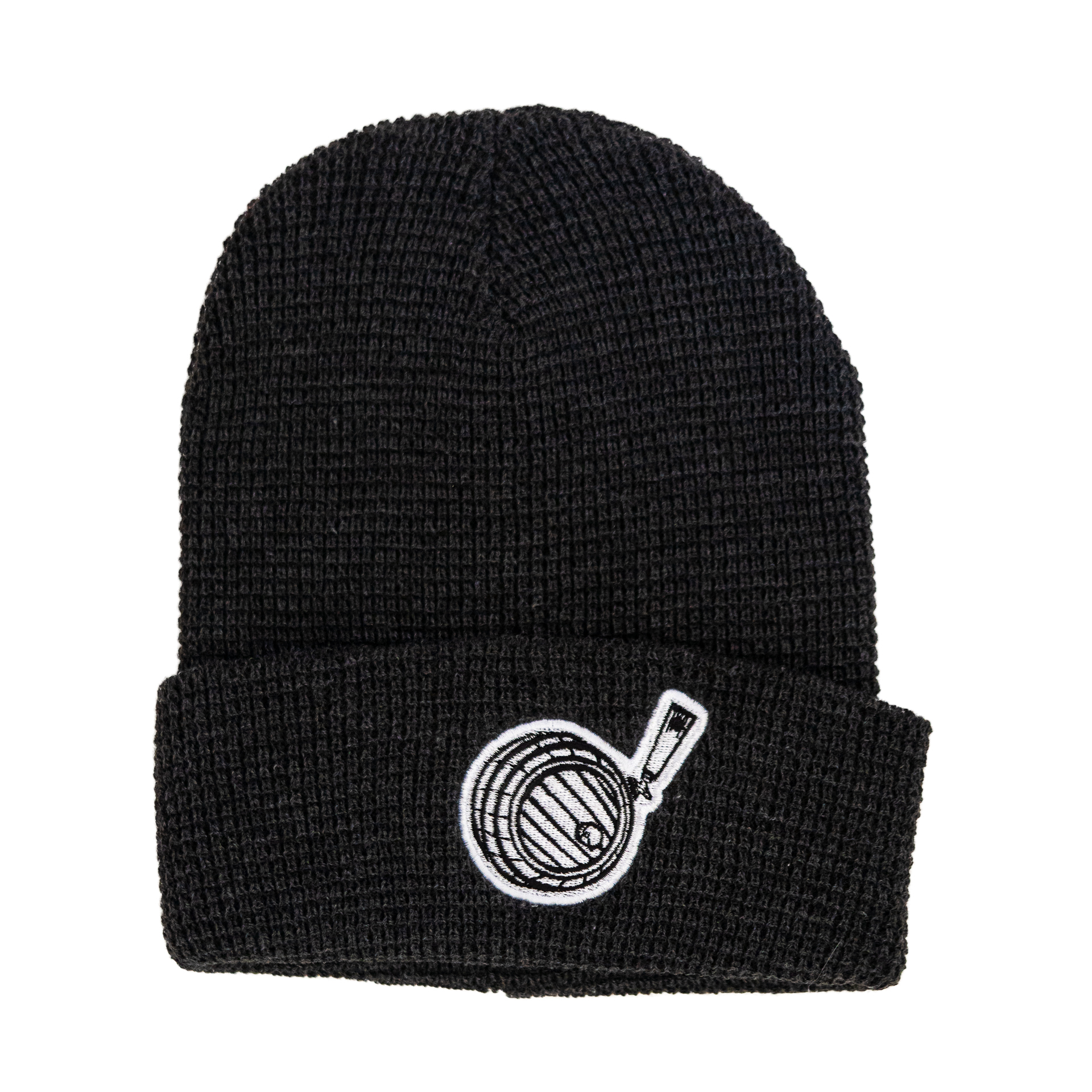 Charcoal Grey Barrel Beanie