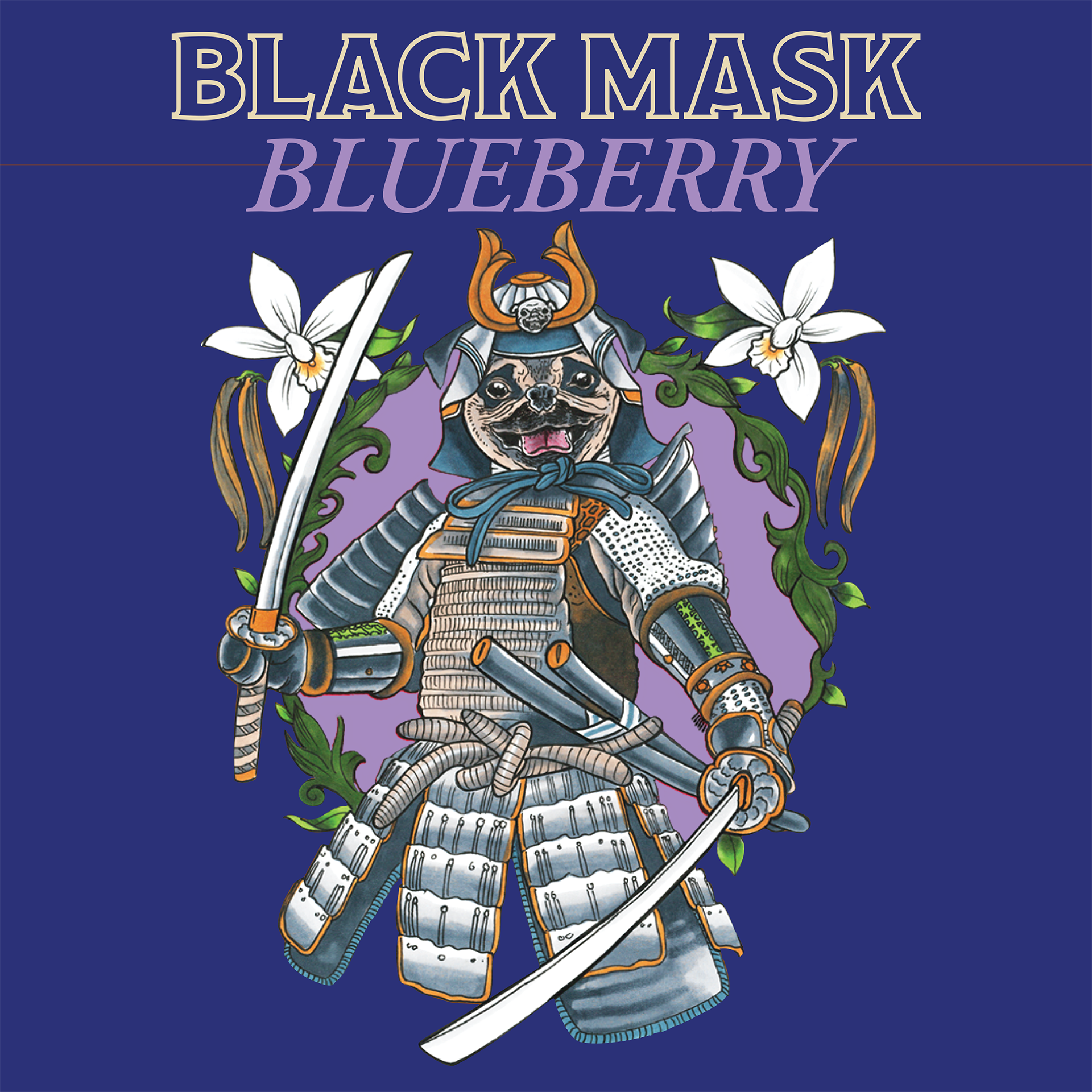 Blueberry Black Mask - Single Can
