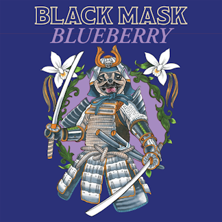 Blueberry Black Mask - 4 Pack