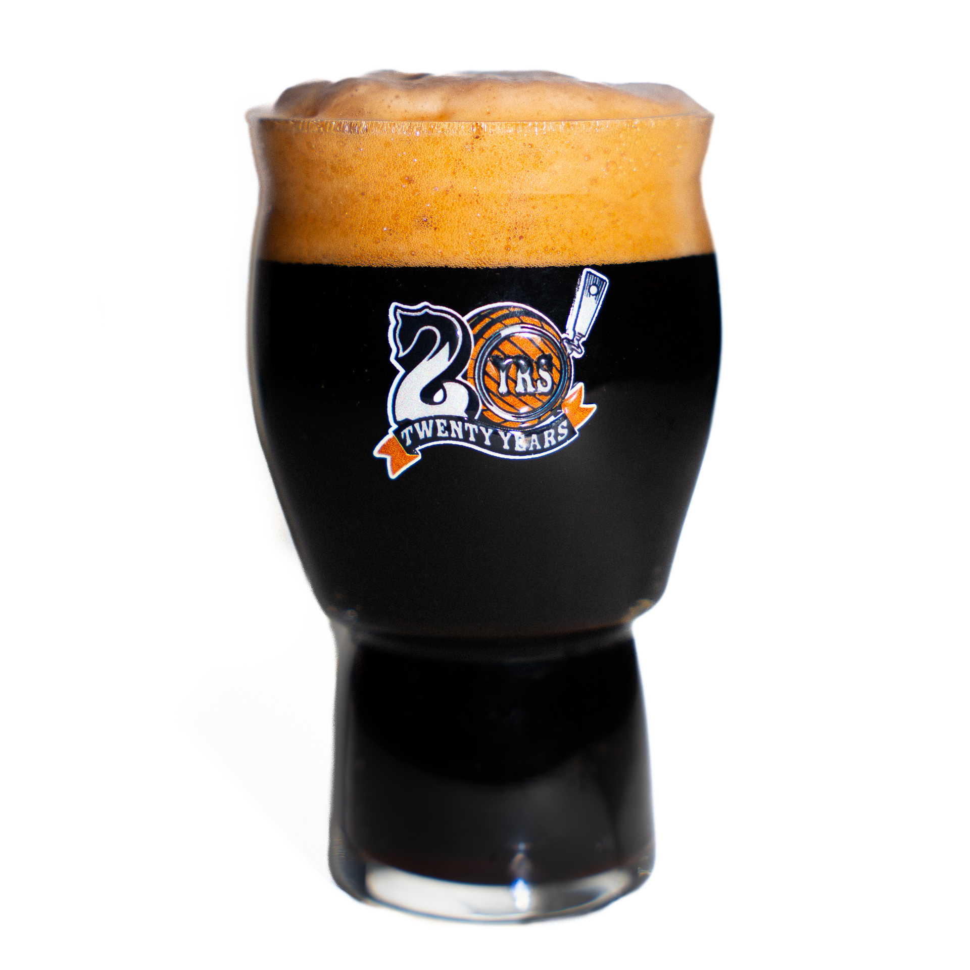 16 oz. 20th Anniversary Glass